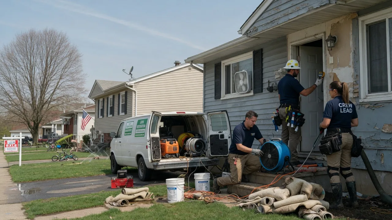 Flood Cleanup in Teeds Grove, IA near me